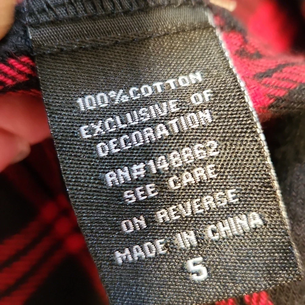 Torrid plus sz Buffalo plaid brushed flannel Drape front kimono sz 5X - Picture 11 of 12